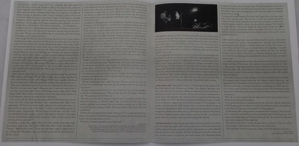 The Doors, Live In New York (Double album) Image 1++